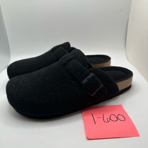 CUSHIONAIRE Womens Clog 7.5 BLACK - Picture 3 of 7